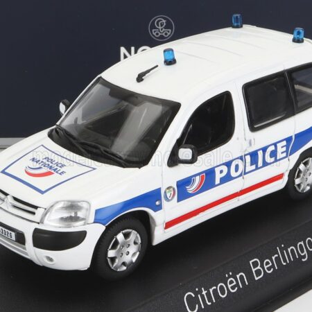 NOREV 1/43 CITROEN | BERLINGO POLICE NATIONALE BRIGADE FLUVIALE 2004 | WHITE