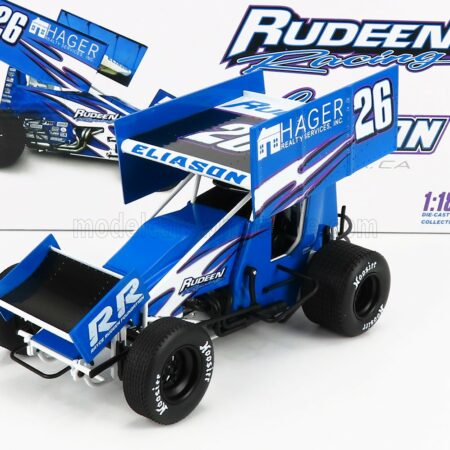 ACME-MODELS 1/18 FORD USA | TEAM RUDEEN RACING N 26 SPRINT CAR SEASON 2021 R.HAGER | BLUE