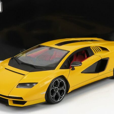 MAISTO 1/18 LAMBORGHINI | COUNTACH LPi 800-4 2021 - EXCLUSIVE CARMODEL | YELLOW MET