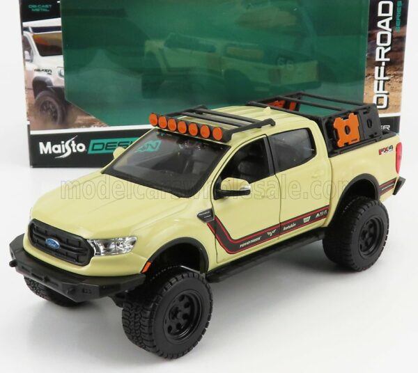 MAISTO 1/27 FORD USA | RANGE PICK-UP FX-4 2019 | CREAM