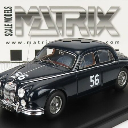 MATRIX SCALE MODELS 1/43 JAGUAR | MKII 3.4 LITRE N 56 WINNER BRAND HATCH SALOON CAR RACE 1957 | BLACK