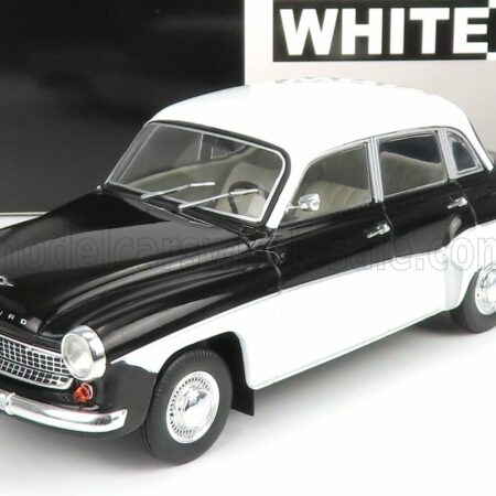 WHITEBOX 1/24 WARTBURG | 312 1971 | BLACK WHITE