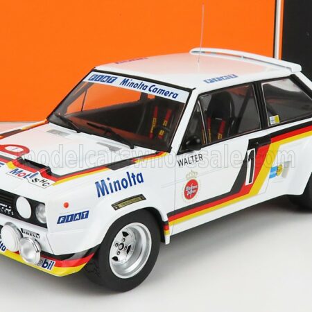 IXO-MODELS 1/18 FIAT | 131 ABARTH N 1 RALLY HUNSRUCK 1979 W.ROHRL - C.GEISTDOERFER | WHITE