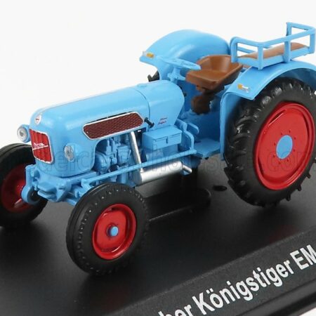 EDICOLA 1/43 EICHER | KONIGSTIGER EM300 TRACTOR 1960 - CON VETRINA - WITH SHOWCASE | LIGHT BLUE