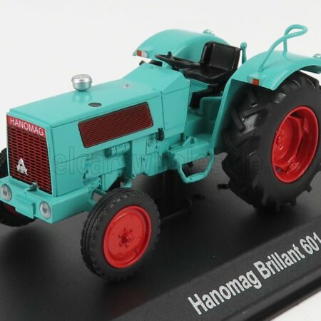 EDICOLA 1/43 HANOMAG | BRILLANT 601 TRACTOR GERMANY 1967 - CON VETRINA - WITH SHOWCASE | VERY LIGHT GREEN