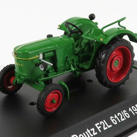 EDICOLA 1/43 DEUTZ | F2L 612/6 TRACTOR 1956 - CON VETRINA - WITH SHOWCASE | GREEN