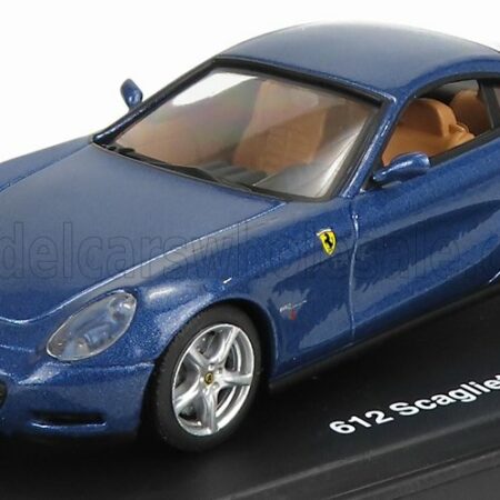 EDICOLA 1/43 FERRARI | 612 SCAGLIETTI 2004 | BLUE MET