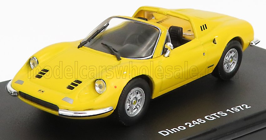 EDICOLA 1/43 FERRARI | DINO 246 GTS SPIDER 1972 | YELLOW