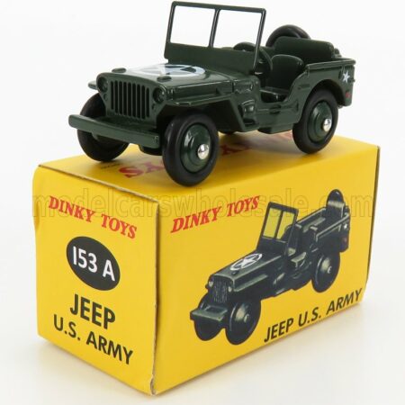 EDICOLA 1/43 JEEP | WILLYS OPEN 1945 | MILITARY GREEN