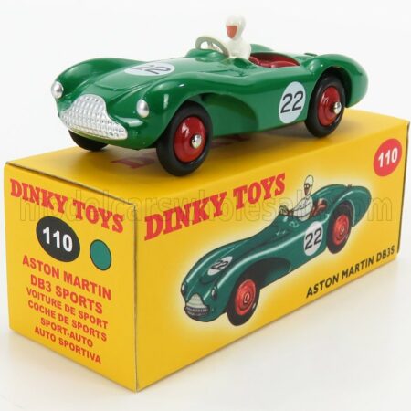 EDICOLA 1/43 ASTON MARTIN | DB3 SPORTS SPIDER N 22 RACING 1950 | GREEN