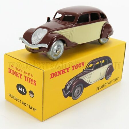 EDICOLA 1/43 PEUGEOT | 402 TAXI 1937 | BROWN CREAM