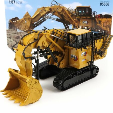 DM-MODELS 1/87 CATERPILLAR | CAT6060FS ESCAVATORE CINGOLATO - TRACTOR HYDRAULIC EXCAVATOR MINING FRONT SHOVEL SCRAPER | YELLOW BLACK