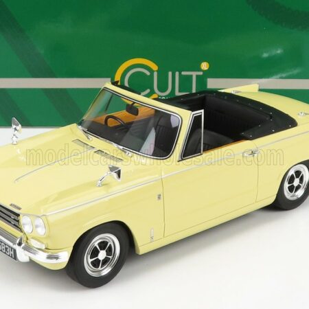 CULT-SCALE MODELS 1/18 TRIUMPH | VITESSE DHC CABRIOLET 1962 | PRIMROSE YELLOW