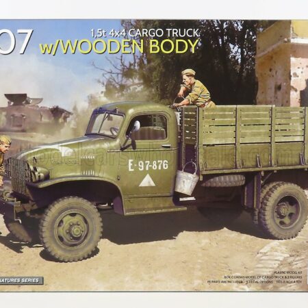 MINIART 1/35 CHEVROLET | G7107 1.5t 4x4 CARGO TRUCK WOODEN BODY MILITARY 1945 | /