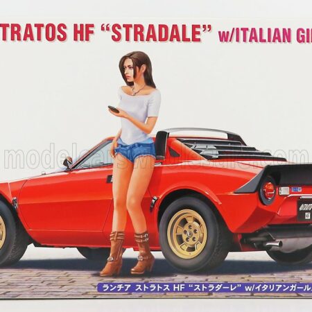 HASEGAWA 1/24 LANCIA | STRATOS HF 1974 WITH ITALIAN GIRL'S FIGURE | /