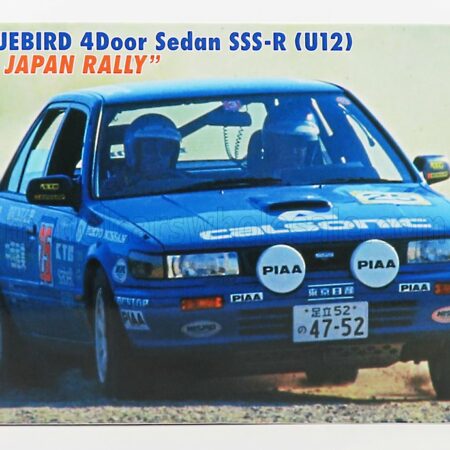 HASEGAWA 1/24 NISSAN | DATSUN BLUEBIRD SEDAN SSS-R (U12) TEAM CALSONIC RALLY JAPAN 1989 - N 25 - N 23 | /