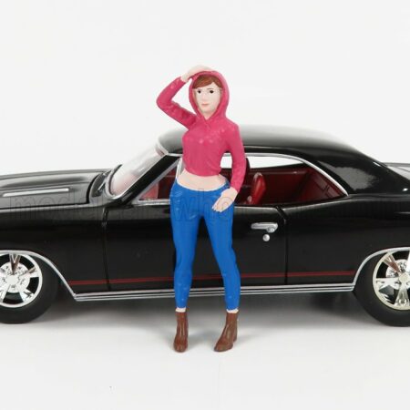 AMERICAN DIORAMA 1/24 FIGURES | JESSIE - GILRS NIGHT OUT | RED BLUE