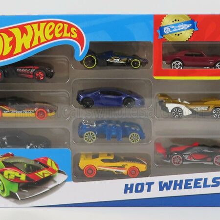 MATTEL HOT WHEELS 1/64 NISSAN | SET ASSORTMENT 10 PIECES RACE CAR | VARIOUS