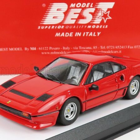 BEST-MODEL 1/43 FERRARI | 208 GTB TURBO 1982 - MUSEO ENZO FERRARI MODENA 2022 | RED