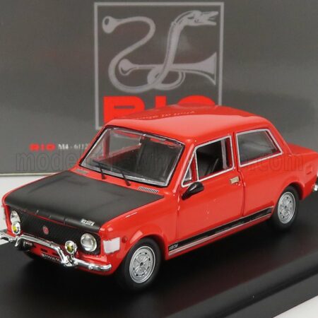 RIO-MODELS 1/43 FIAT | 128 RALLY 1971 | RED BLACK