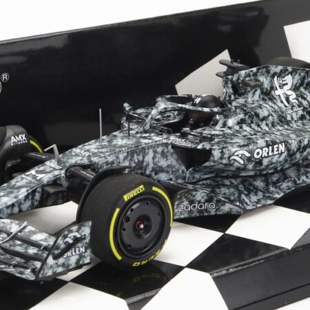 MINICHAMPS 1/43 ALFA ROMEO | F1  C42 TEAM ORLEN RACING N 24 TEST BARCELONA 2022 GUANYU ZHOU | WHITE