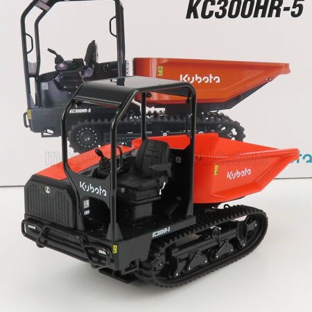 UNIVERSAL HOBBIES 1/24 KUBOTA | KC300HR-5 TRACKED DUMPER 2010 | BLACK ORANGE