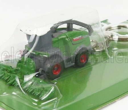 UNIVERSAL HOBBIES 1/87 FENDT | PORTACHIAVI - KEYRING KATANA 65 MIETITREBBIA GOMMATA 2010 | GREEN GREY