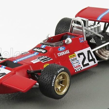 EDICOLA 1/43 DE TOMASO | F1  FORD 505 N 24 SEASON 1970 PIERS COURAGE | RED