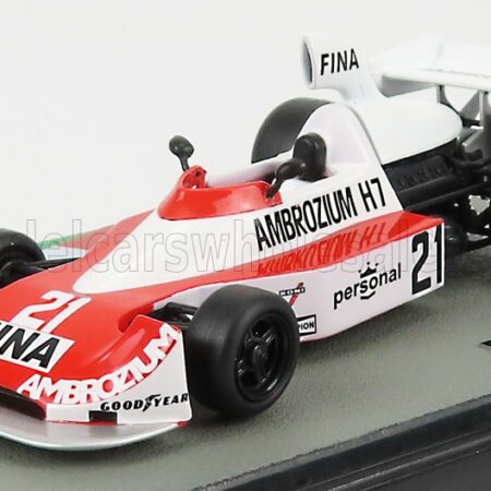 EDICOLA 1/43 WILLIAMS | F1  FW04 N 21 SEASON 1975 JACQUES LAFFITE | RED WHITE