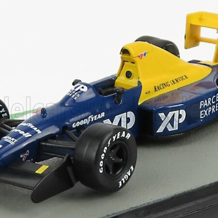 EDICOLA 1/43 TYRRELL | F1  FORD 018 N 4 SEASON 1989 JEAN ALESI | BLUE YELLOW