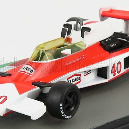 EDICOLA 1/43 McLAREN | F1  M23 N 40 BRITISH GP 1977 GILLES VILLENEUVE | ORANGE WHITE