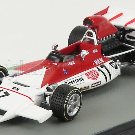 EDICOLA 1/43 BRM | F1  P160B N 17 MONACO GP 1972 JEAN PIERRE BELTOISE | RED WHITE