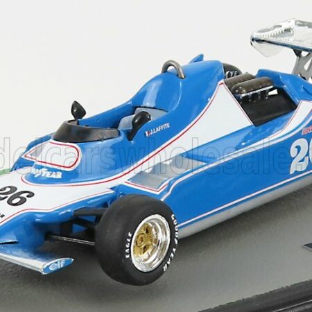 EDICOLA 1/43 LIGIER | F1  JS11 N 26 SEASON 1979 JACQUES LAFFITE | BLUE WHITE