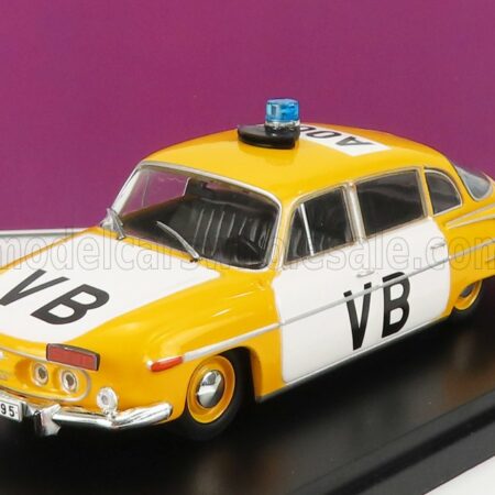 ABREX 1/43 TATRA | 603 VB CZECHOSLOVAK POLICE 1969 | YELLOW WHITE