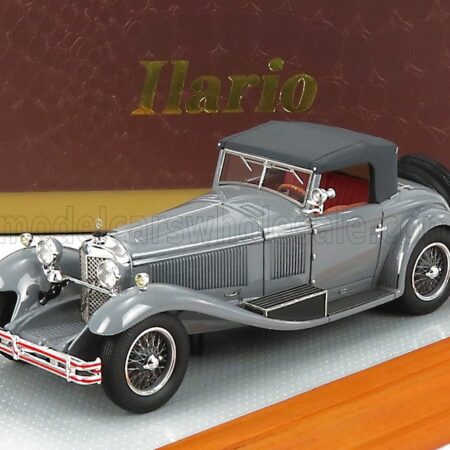 ILARIO-MODEL 1/43 MERCEDES BENZ | 710SS SPIDER sn36208 ROADSTER CABRIOLET CASTAGNA CLOSED 1929 - CURRENT CAR | GREY