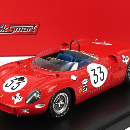 LOOKSMART 1/43 FERRARI | 275P SPIDER N 33 12h SEBRING 1965 U.MAGLIOLI - G.BAGHETTI | RED