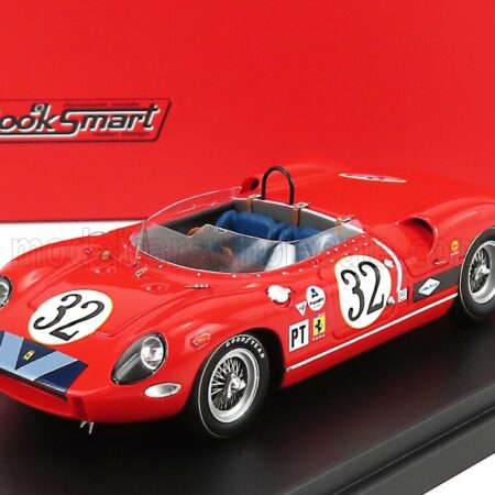 LOOKSMART 1/43 FERRARI | 275P SPIDER N 32 12h SEBRING 1965 E.HUGUS - T.O'BRIEN - C.HAYES - P.RICHARDS | RED