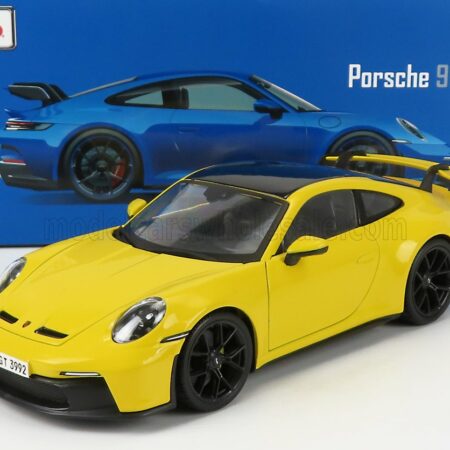 MAISTO 1/18 PORSCHE | 911 992 GT3 COUPE 2022 - EXCLUSIVE CARMODEL | YELLOW