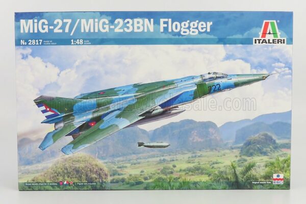 ITALERI 1/48 MIKOYAN-GUREVICH | MIG-27 23BN AIRPLANE MILITARY 1971 | /