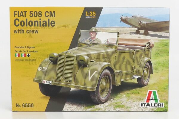 ITALERI 1/35 FIAT | 508C 1100 CABRIOLET COLONIALE MILITARY 1939 | /