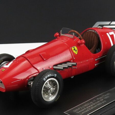 GP-REPLICAS 1/18 FERRARI | F1  500 F2 SCUDERIA FERRARI N 17 2nd BRITISH GP 1952 PIERO TARUFFI | RED