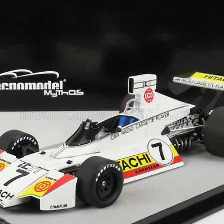 TECNOMODEL 1/18 BRABHAM | F1 BT44 N 7 BELGIUM GP 1974 C.REUTEMANN | WHITE