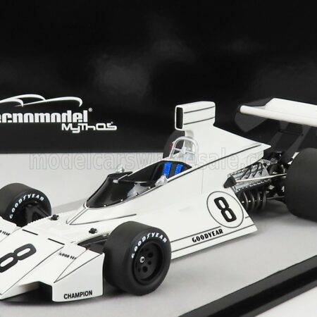 TECNOMODEL 1/18 BRABHAM | F1  BT44 N 8 SWEDEN GP 1974 R.VON OPEL | WHITE