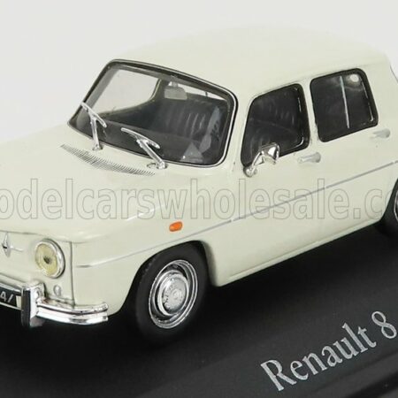 EDICOLA 1/43 RENAULT | R8 1964 - CON VETRINA - WITH SHOWCASE | WHITE