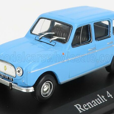 EDICOLA 1/43 RENAULT | R4 1964 - CON VETRINA - WITH SHOWCASE | LIGHT BLUE