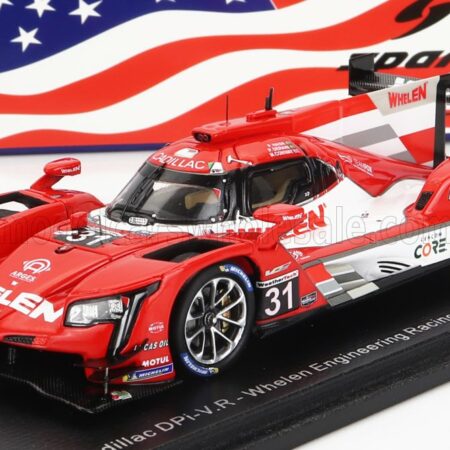 SPARK-MODEL 1/43 CADILLAC | DPi-V.R 5.5L V8 TEAM WHELEN ENGINEERING N 31 12h SEBRING 2021 F.NASR - M.CONWAY - P.DERANI | RED WHITE