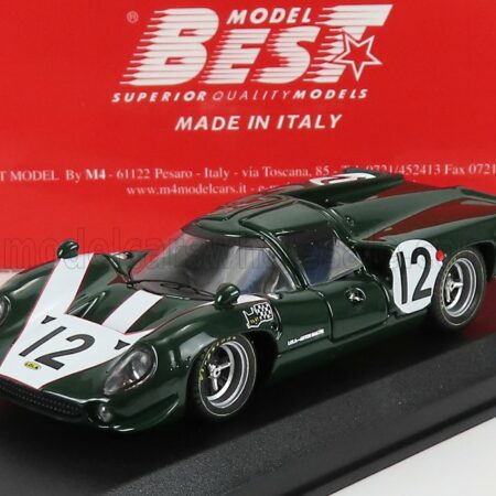 BEST-MODEL 1/43 LOLA | T70 MKIII ASTON MARTIN 5.0L V8 TEAM LOLA RACING N 12 24h LE MANS 1967 K.IRWIN - P.DE KLERK | GREEN