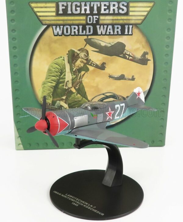 EDICOLA 1/72 LAWOTSCHKIN | LA-7 IWAN NIKITOWITSCH KOSCHEDUB AIRPLANE 1945 | MILITARY CAMOUFLAGE