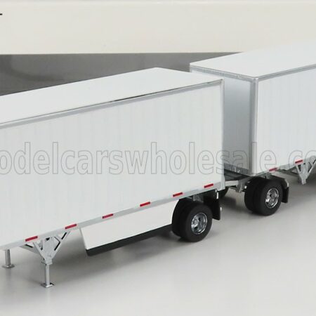 DM-MODELS 1/50 TRAILER | AUTO-ARTICOLATO WABASH NATIONAL 28' | WHITE