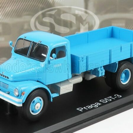 START SCALE MODELS 1/43 PRAGA | S5T-3 TRUCK 2-ASSI 1965 | LIGHT BLUE